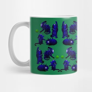 Xenokitty Pattern Mug